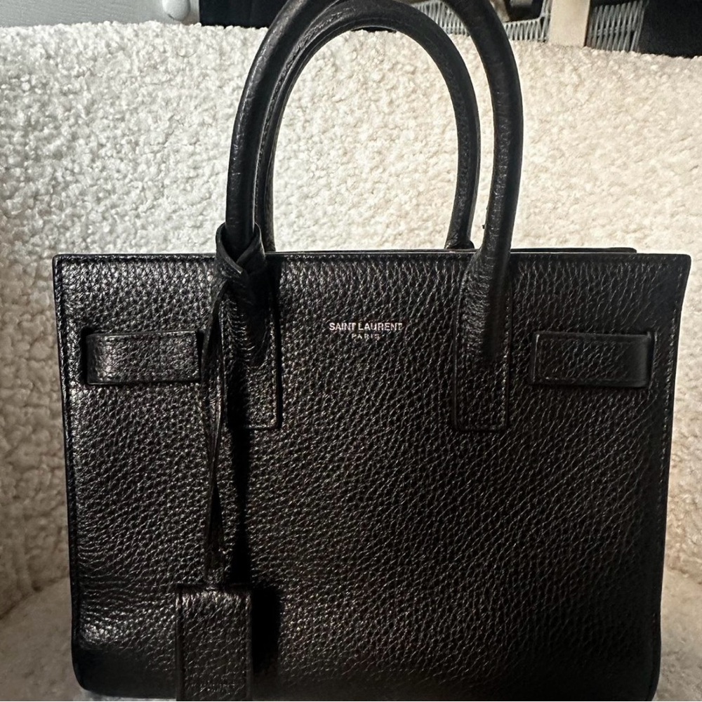 Saint Laurent Nano Sac De Jour Black